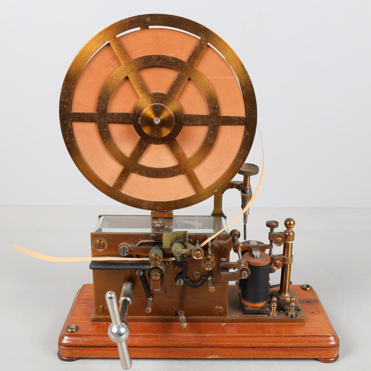 LM ERICSSON, telegraph receiver, No 2635, 19th century.