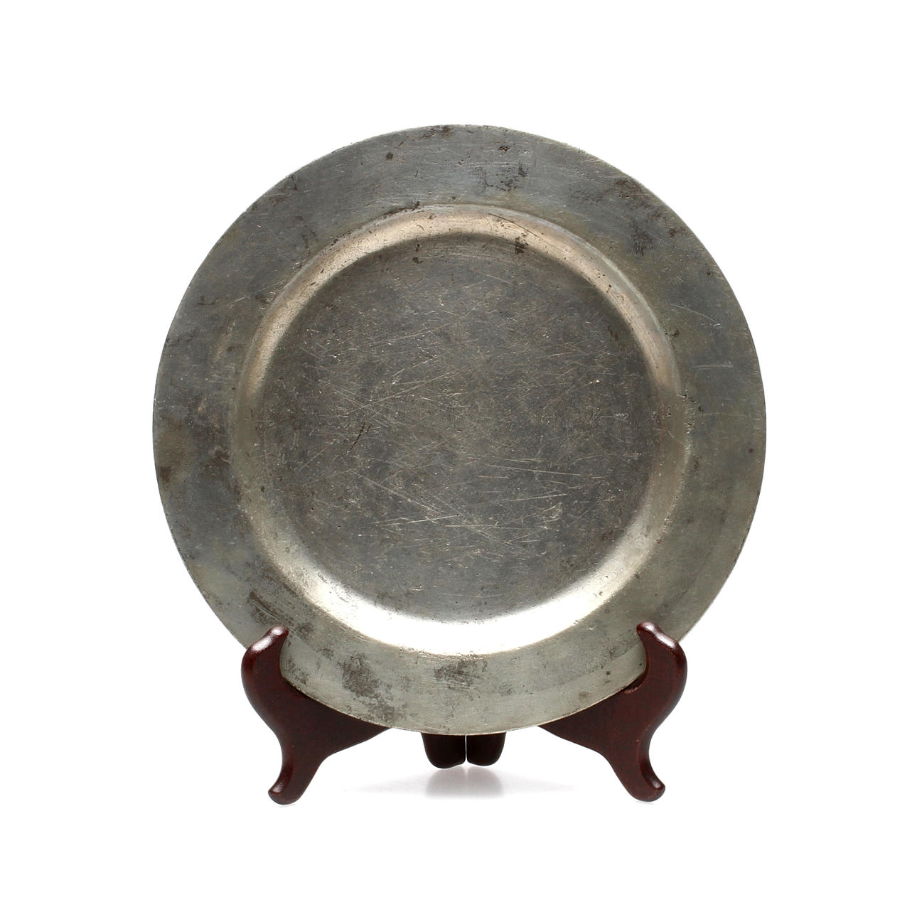 TALLRIK, tenn, London, 1700/1800-tal.