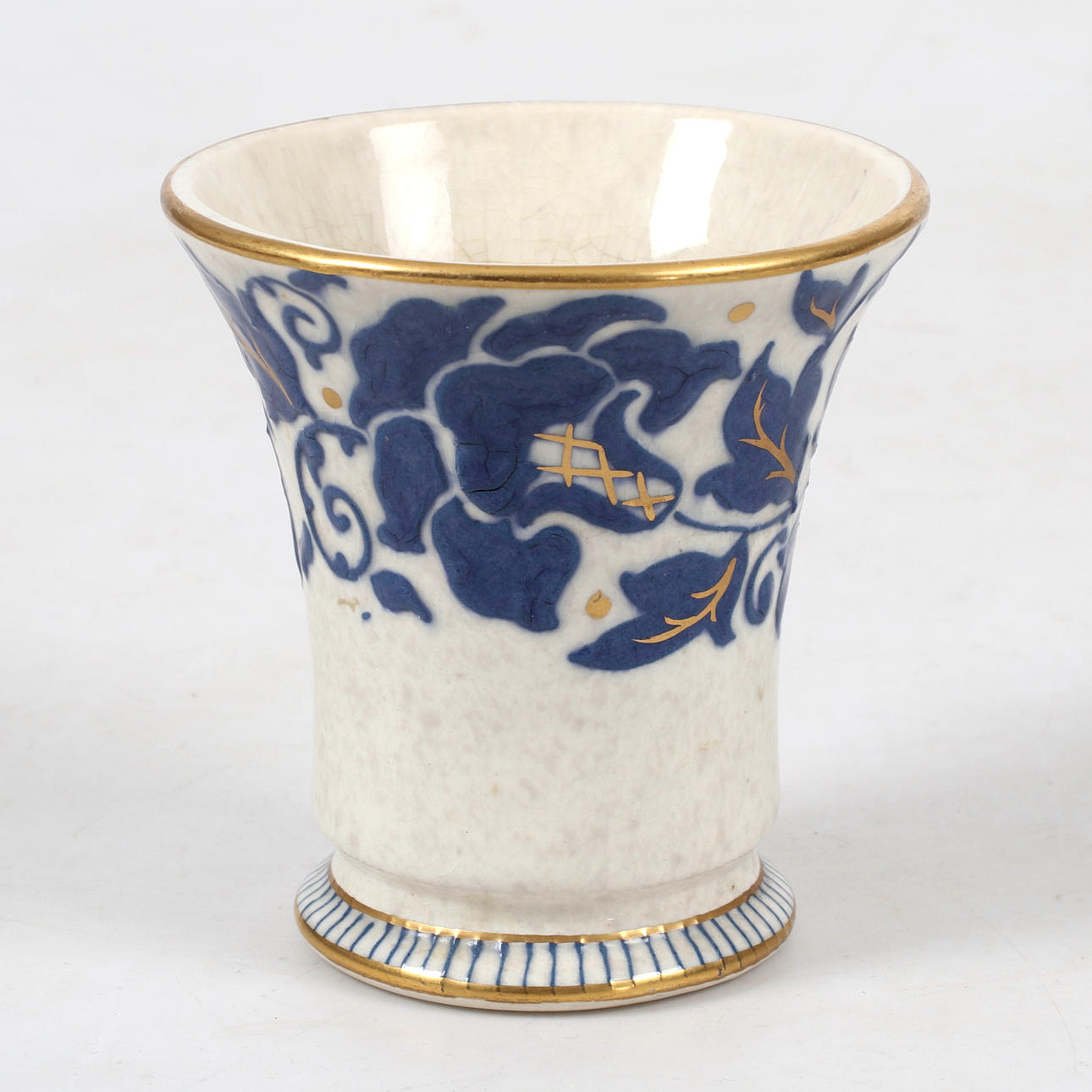 VASE, pottery, Charlotte Rhead, Bursley Ware, England.