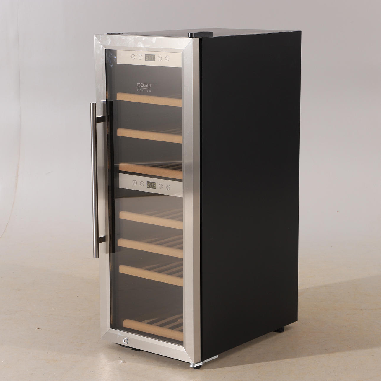 VINKØLER, 2 temperaturzoner, Caso, WineComfort 38.