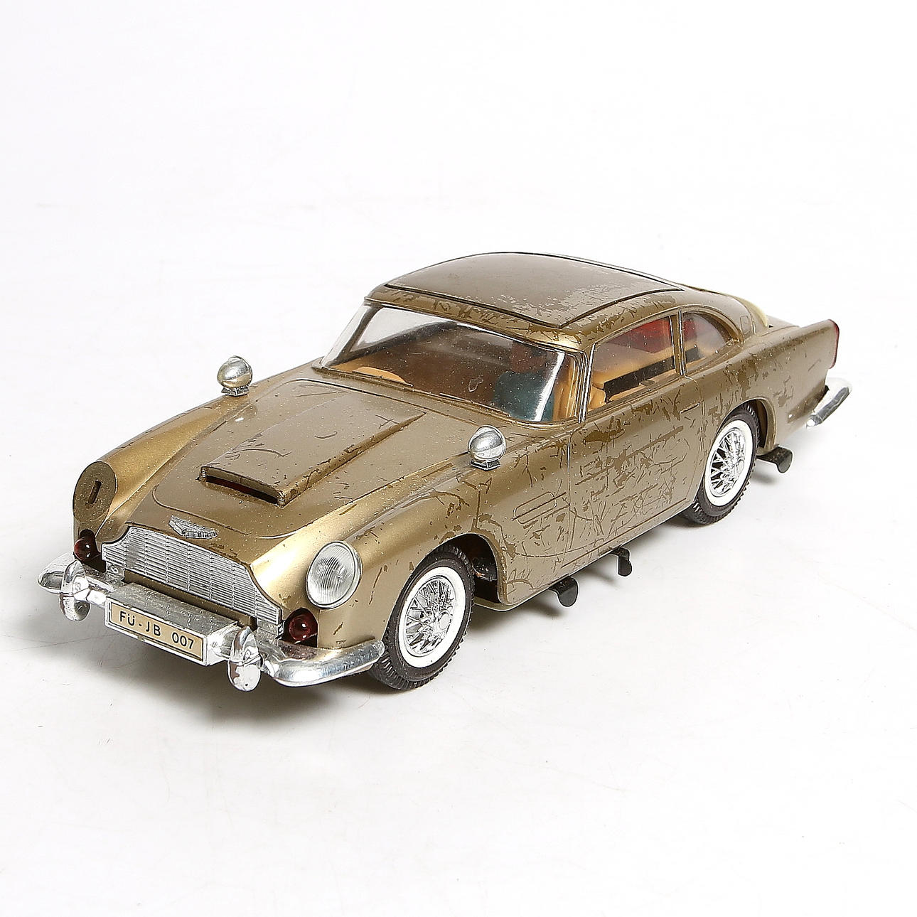 MODELLBIL, plast, Aston Martin DB 5, James Bond 007. Game Mechanic. Tyskland.