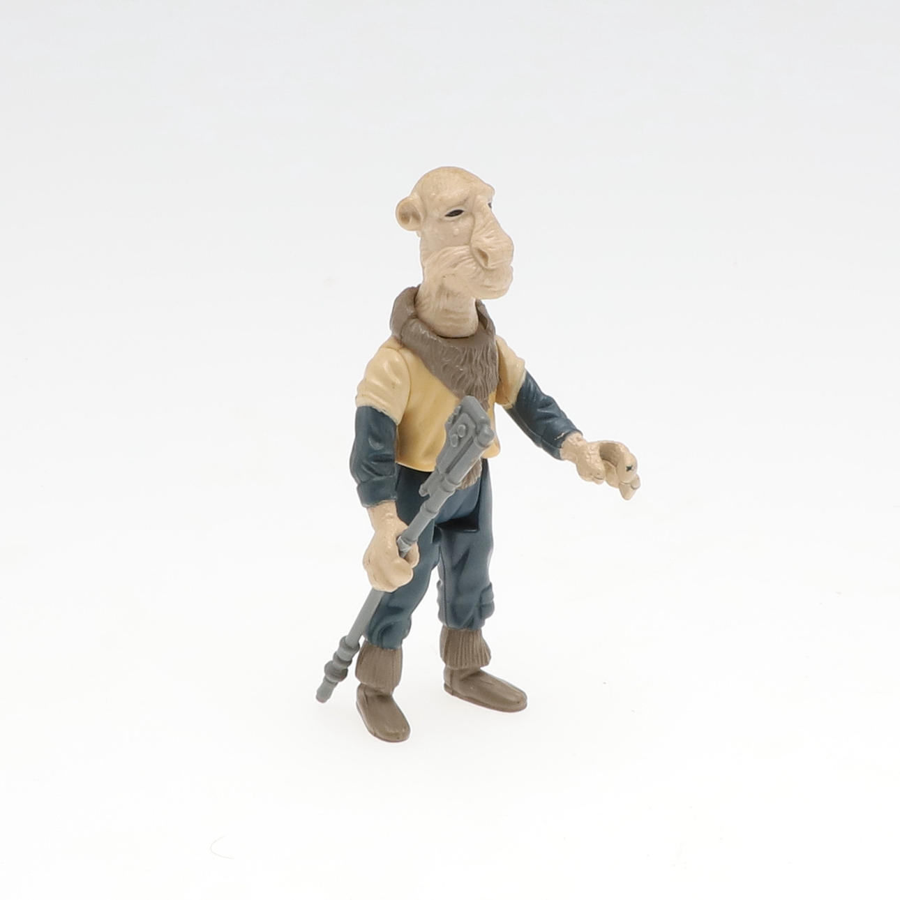 EN VINTAGE STAR WARS YAK FACE LØS ACTION FIGUR.