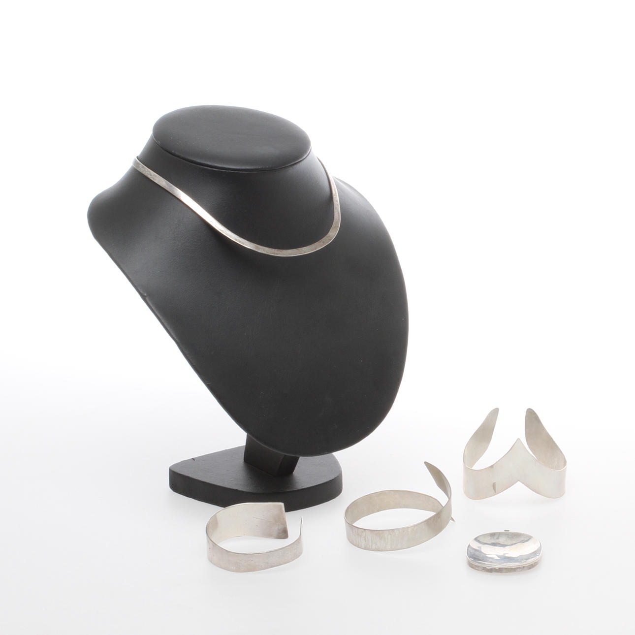 SMYCKEN, 5 delar, silver, 1900/2000-tal.