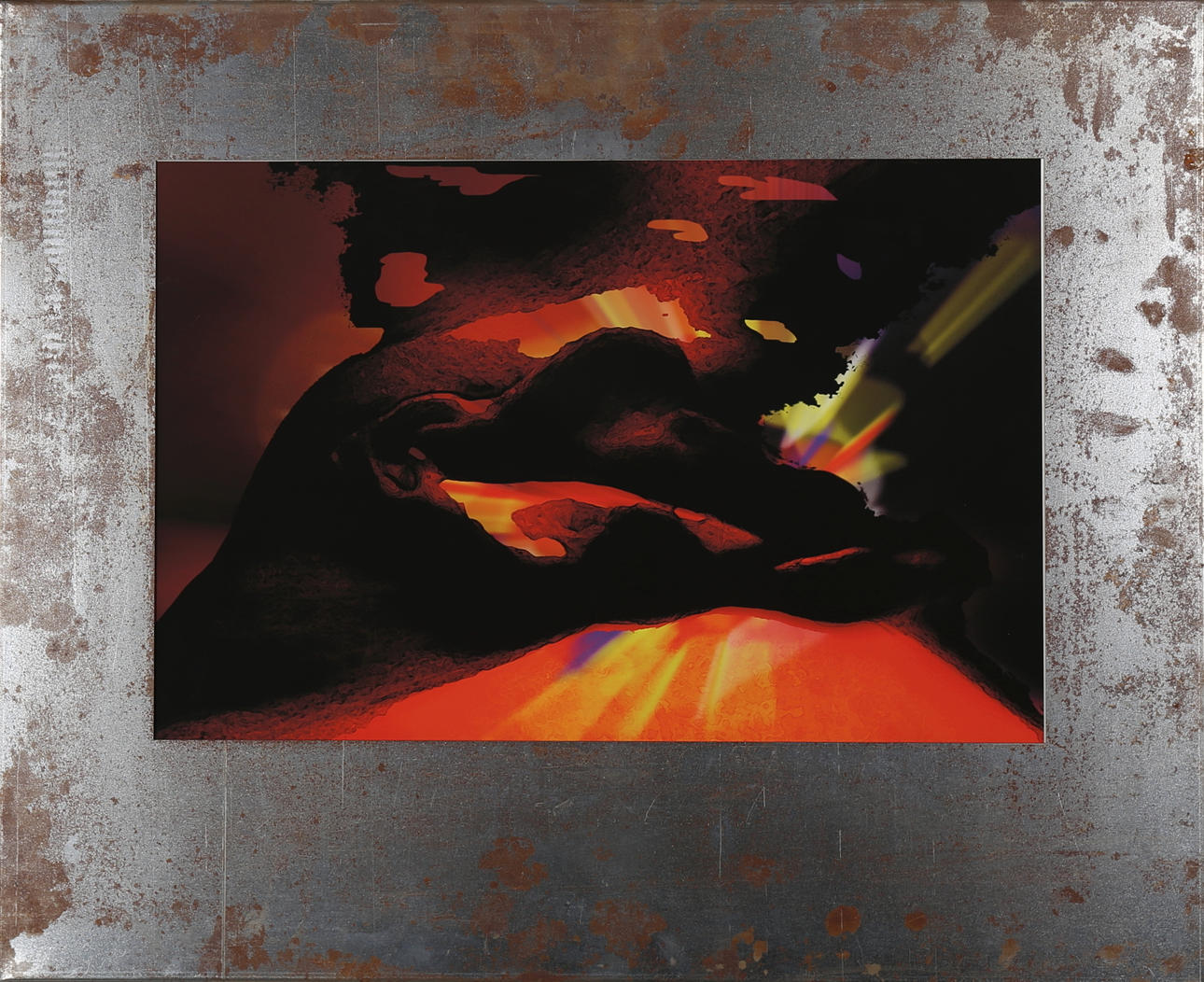 ALEXANDER RUDENSTAM. Erotika, färglitografi, osignerad.