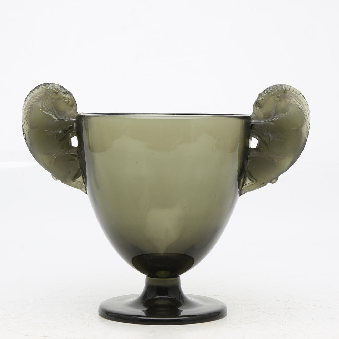 RENÉ LALIQUE. Vas ”Béliers”.