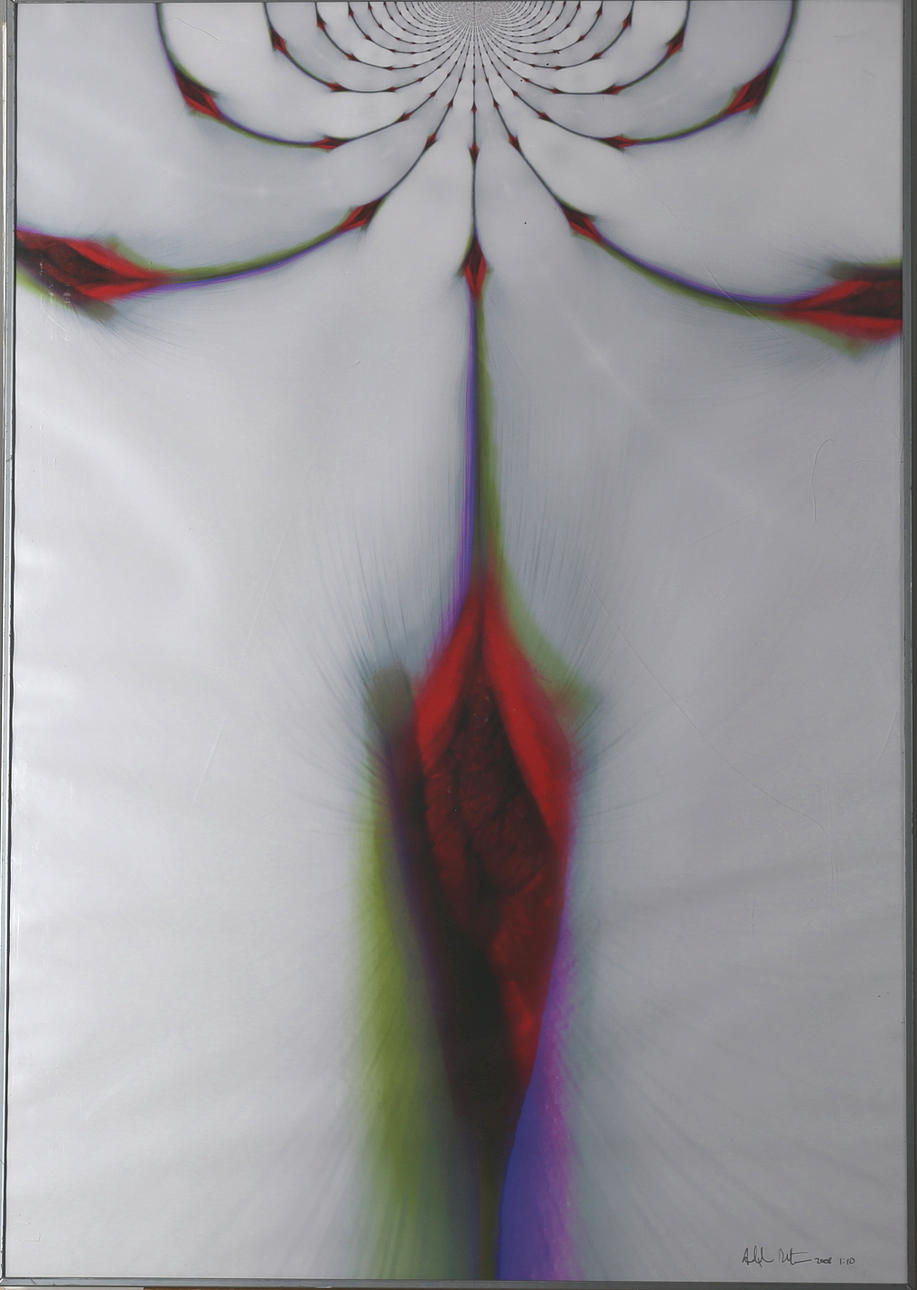 ALEXANDER RUDENSTAM. Erotika, färglitografi, signerad och daterad 2008 samt numrerad 1/10.