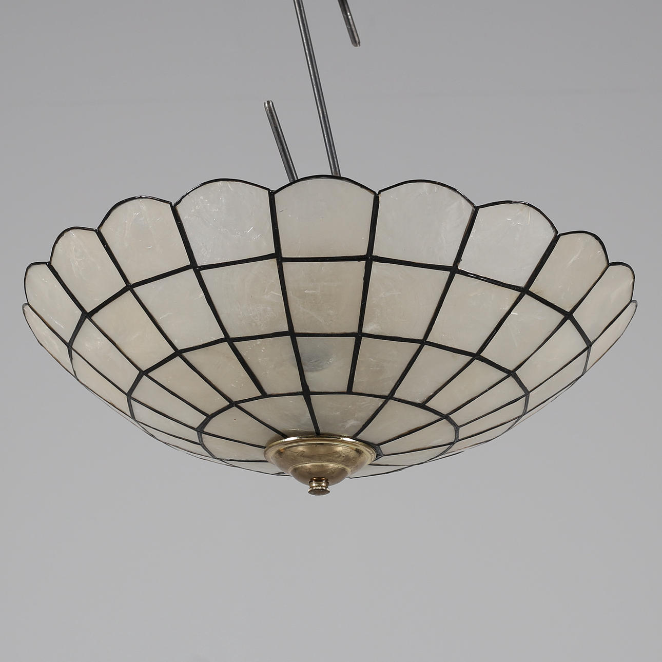 CEILING CEILING, 2 pcs, glass/plastic, 2000s.