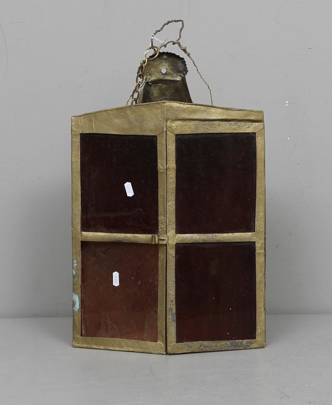 LANTERNA, plåt, 1800/1900-tal.