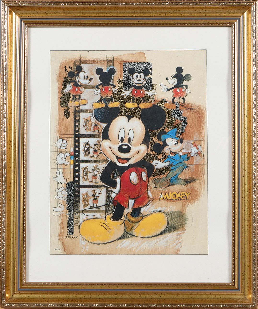 COMIC-GRAFIKEN, Micky Maus, Joadoor.