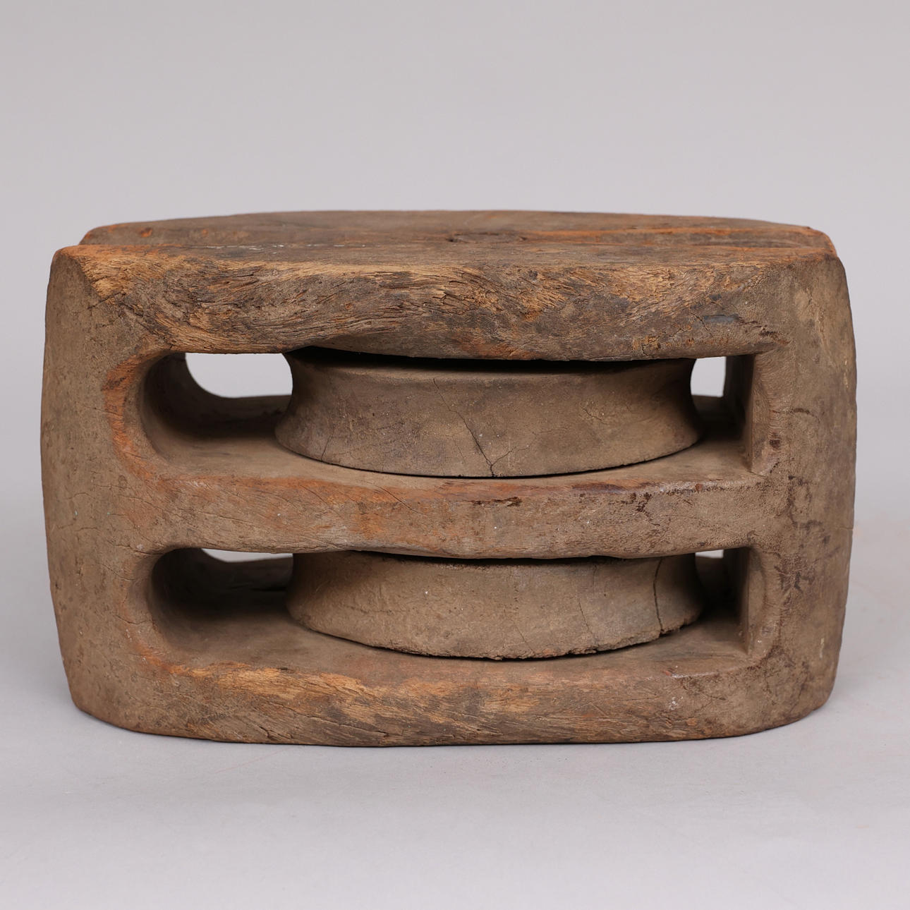 TRÄBLOCK / TALJA, 1800-talets andra hälft.