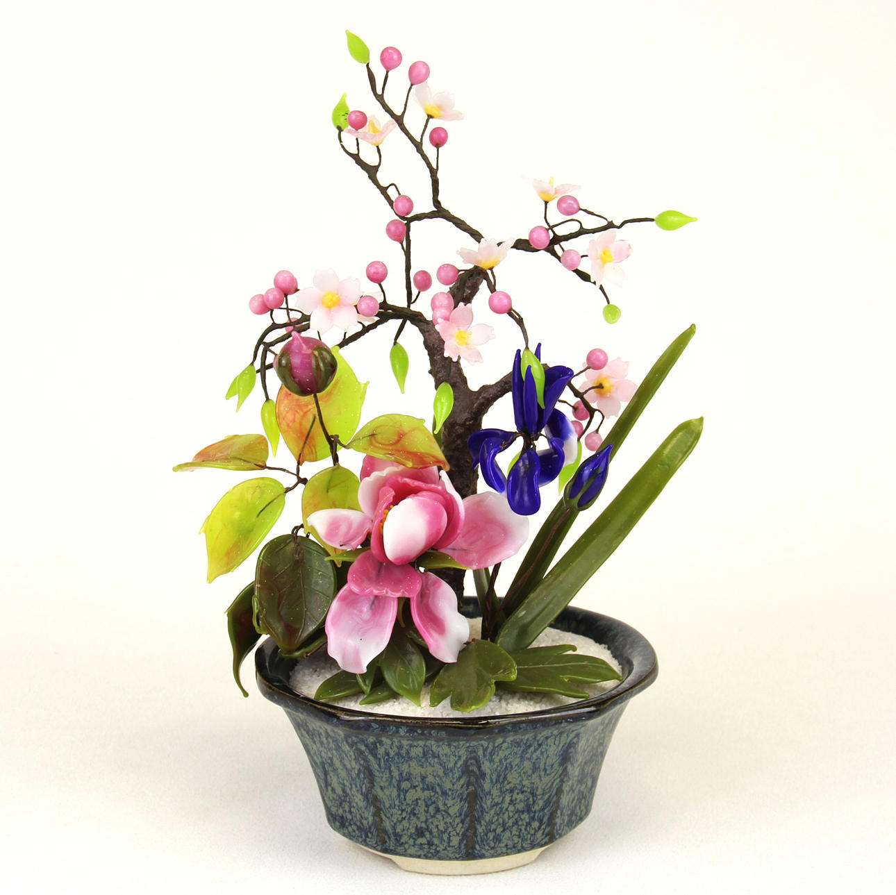 BONSAI TRÆ AF GLAS.