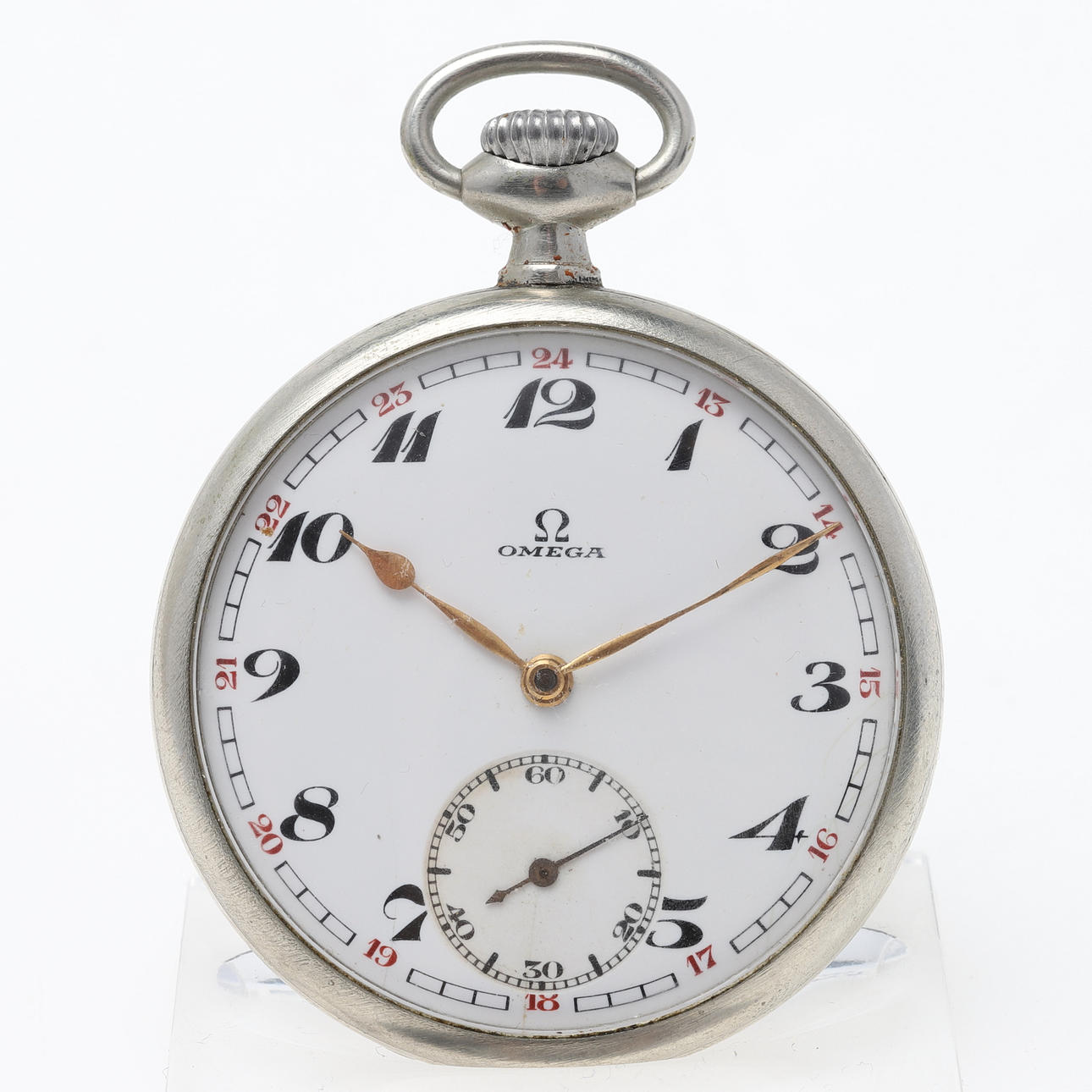 OMEGA, taskukello, teräs, 1923.