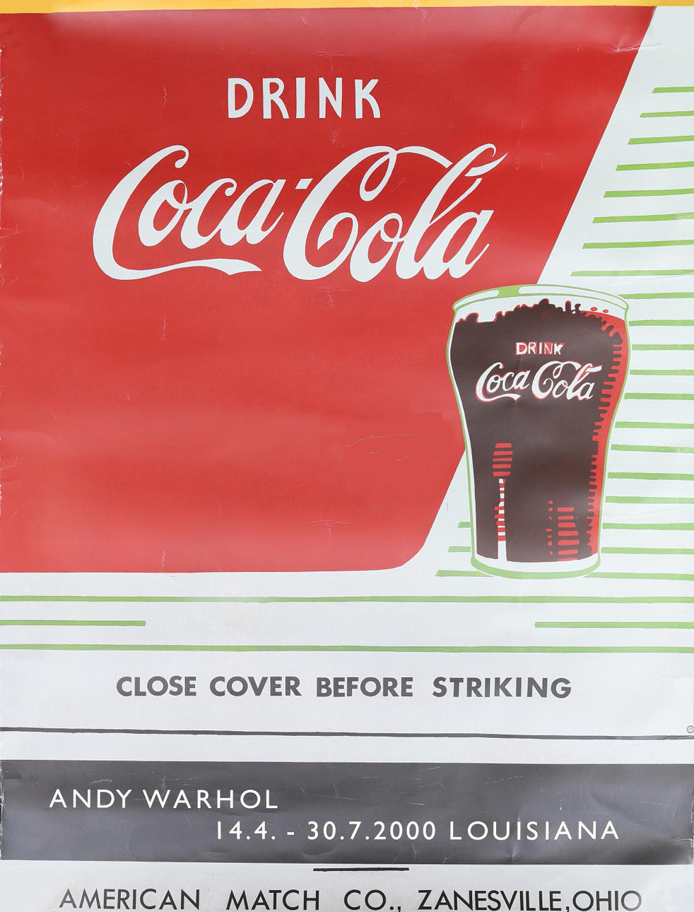 CARTEL DE LA EXPOSICIÓN, Warhol, Luisiana.