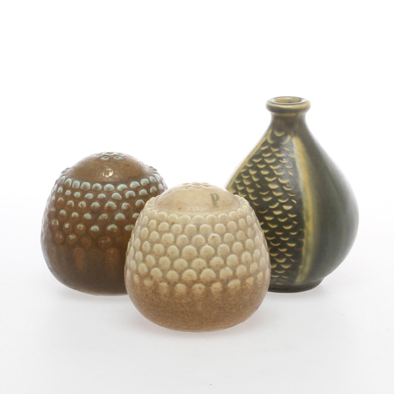 SALT och PEPPARSTRÖARE, VAS, keramik, Wilhelm Kåge, Gustavsberg.