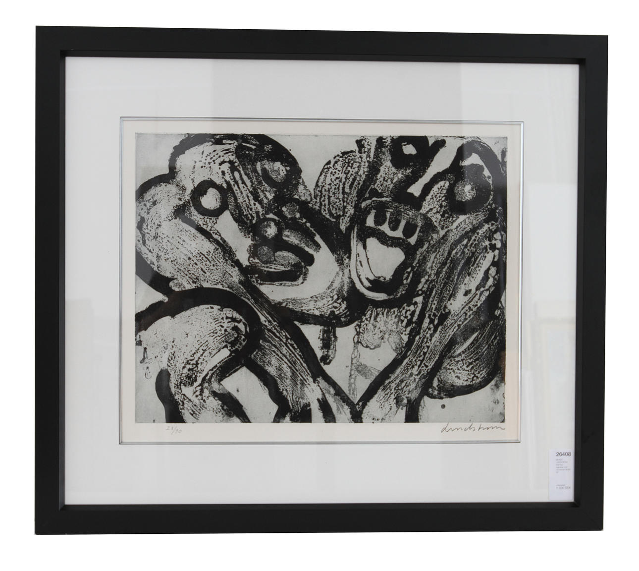 BENGT LINDSTRÖM. Etsning, signerad och numrerad 28/90.