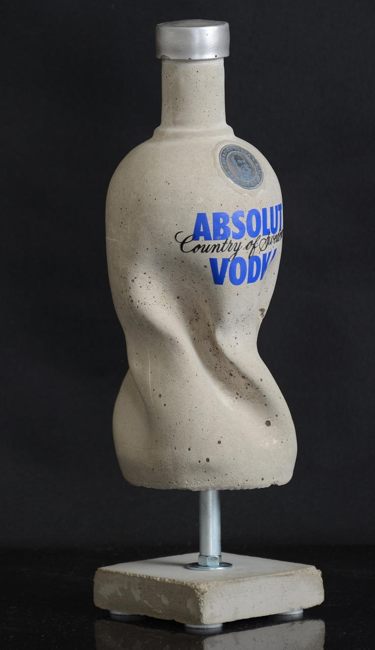 KRISTER MARKUNGER. BETONGSKULPTUR, Absolut vodka.