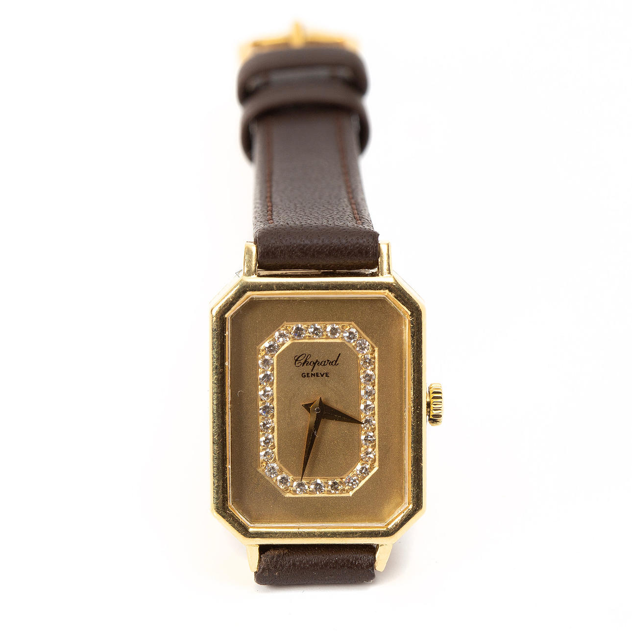CHOPARD. Wristwatch, 18K, 1970s.