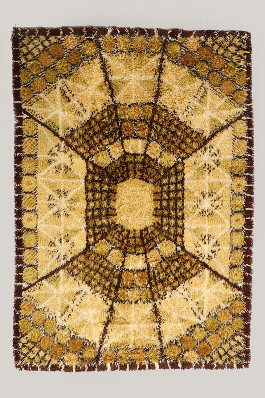 MARIANNE RICHTER. MATTA, rya, "Löfstad", Östergyllen.