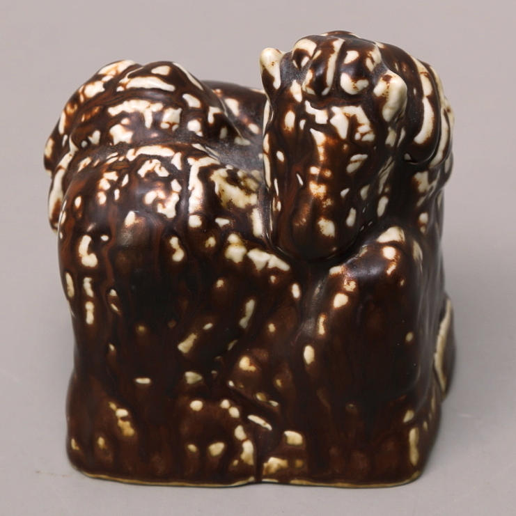 FIGURIN, stengods, häst, Henrik Allert, Rörstrand.