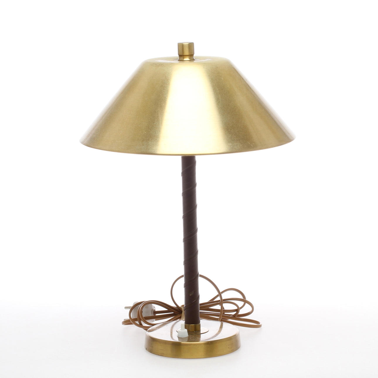 TABLE LAMP, metal, Einar Bäckström, Malmö. 1900s.