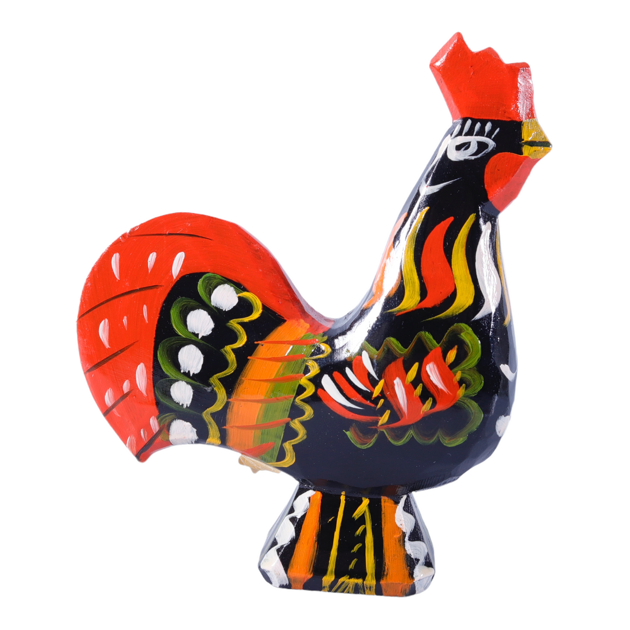 DALATUPP, malet træ, GA. Olson, Nusnäs, Mora.