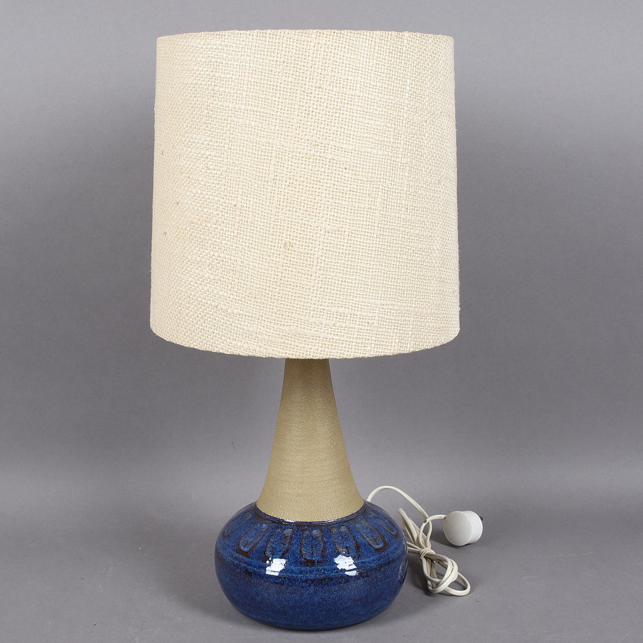 EINAR JOHANSEN. table lamp, ceramics, Søholm, Denmark.