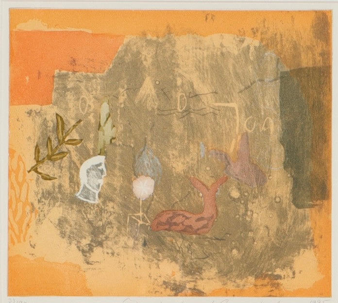 HELMTRUD NYSTRÖM. Color etching.