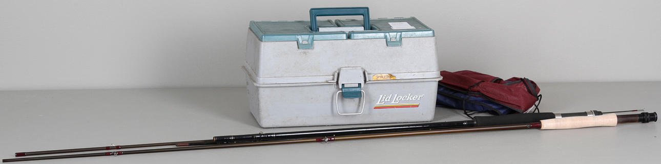 FISKESPÖN, 2st samt FISKARLÅDA.