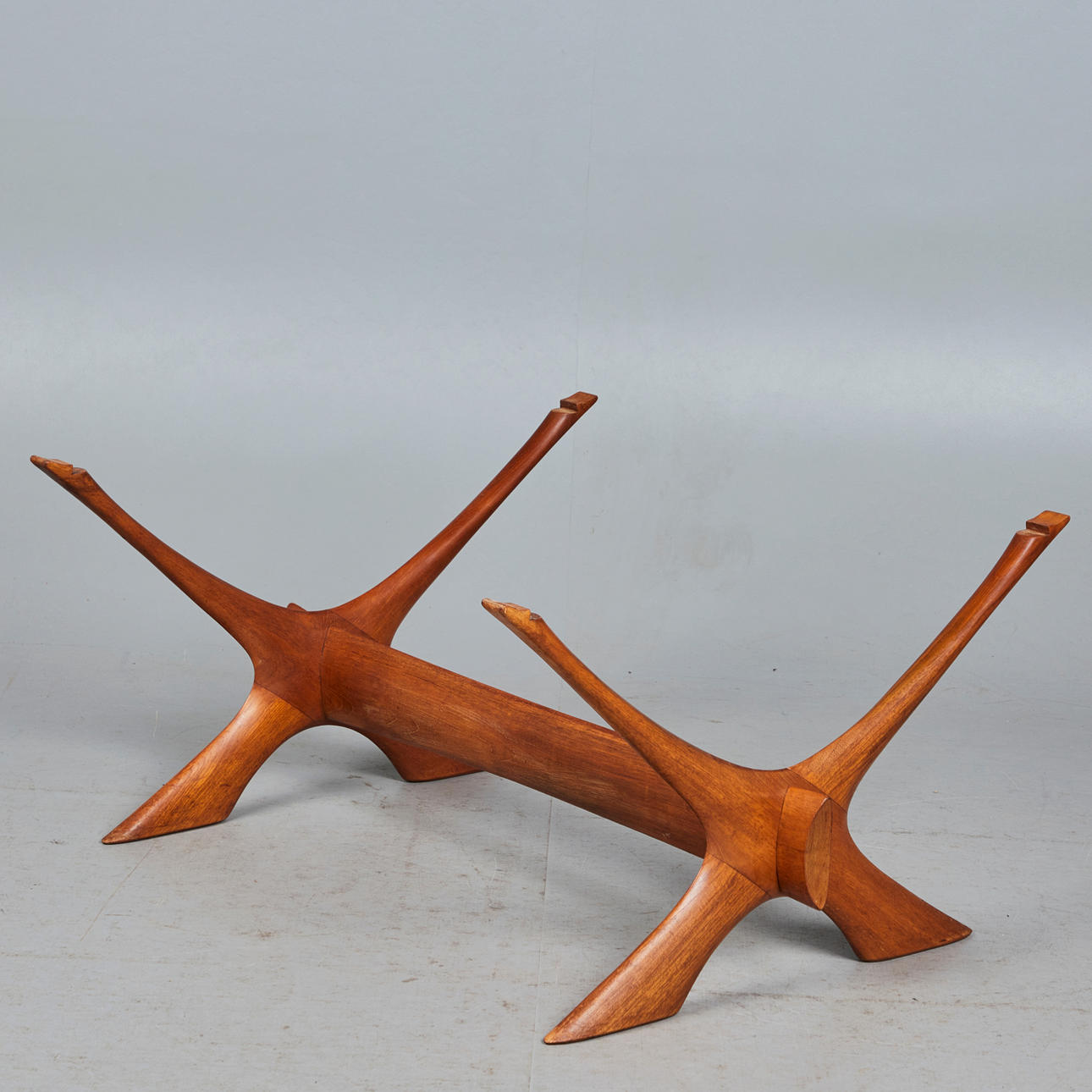 FREDERIK SCHRIEVER-ABELN. Table frame, model 'Condor', teak, 1960s, Denmark.