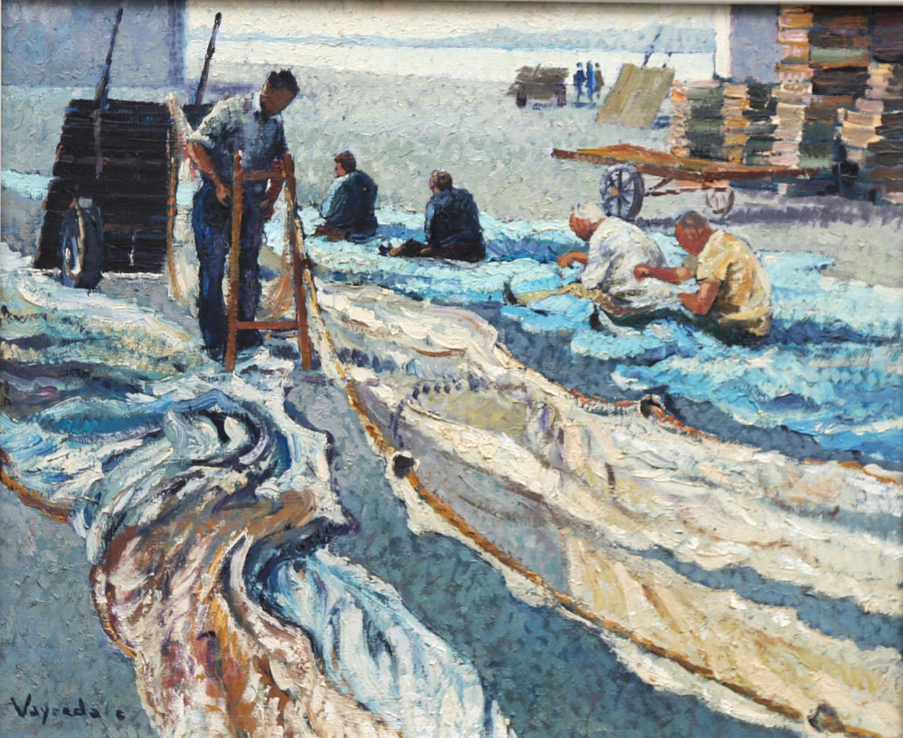 JOSEP MARIA VAYREDA CANADELL. Vista costera.