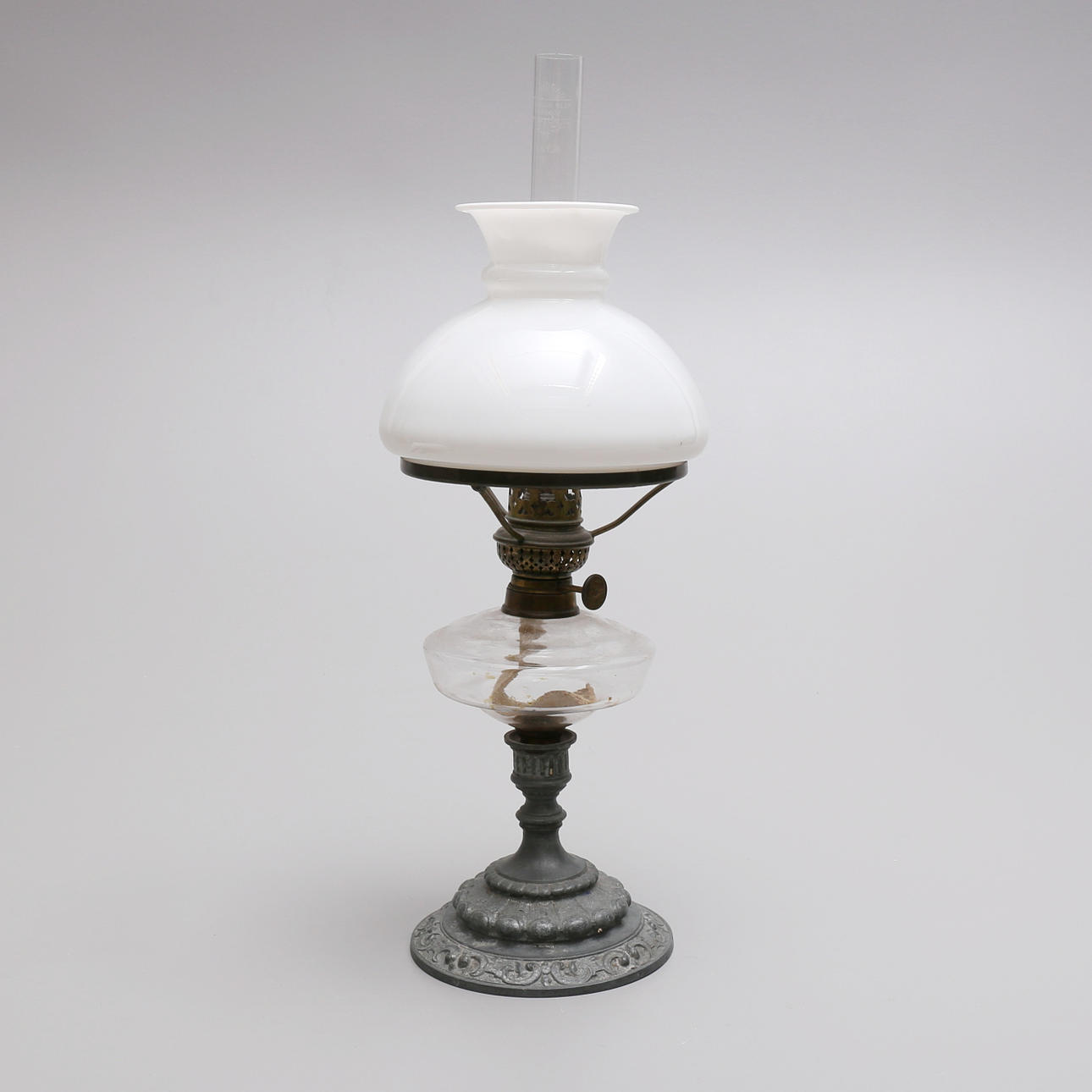 LÁMPARA DE FOTOGENO, siglo XIX.