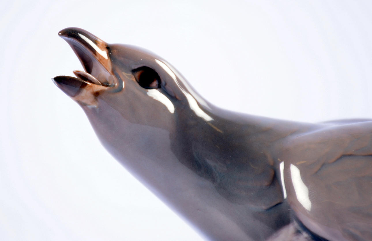 FIGURIN, porslin, Tjäder, Bing&Gröndahl.