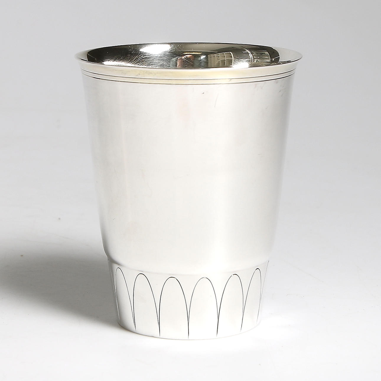 POKAL, silver, C.G. Hallberg, Stockholm. 1952. Vikt 121 gram.