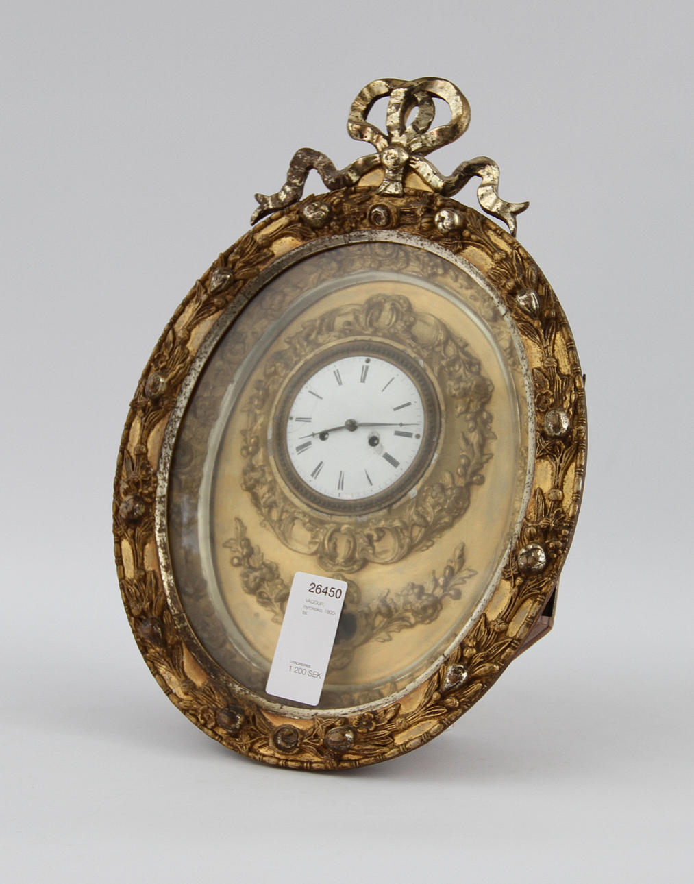 VÄGGUR, nyrokoko, 1800-tal.