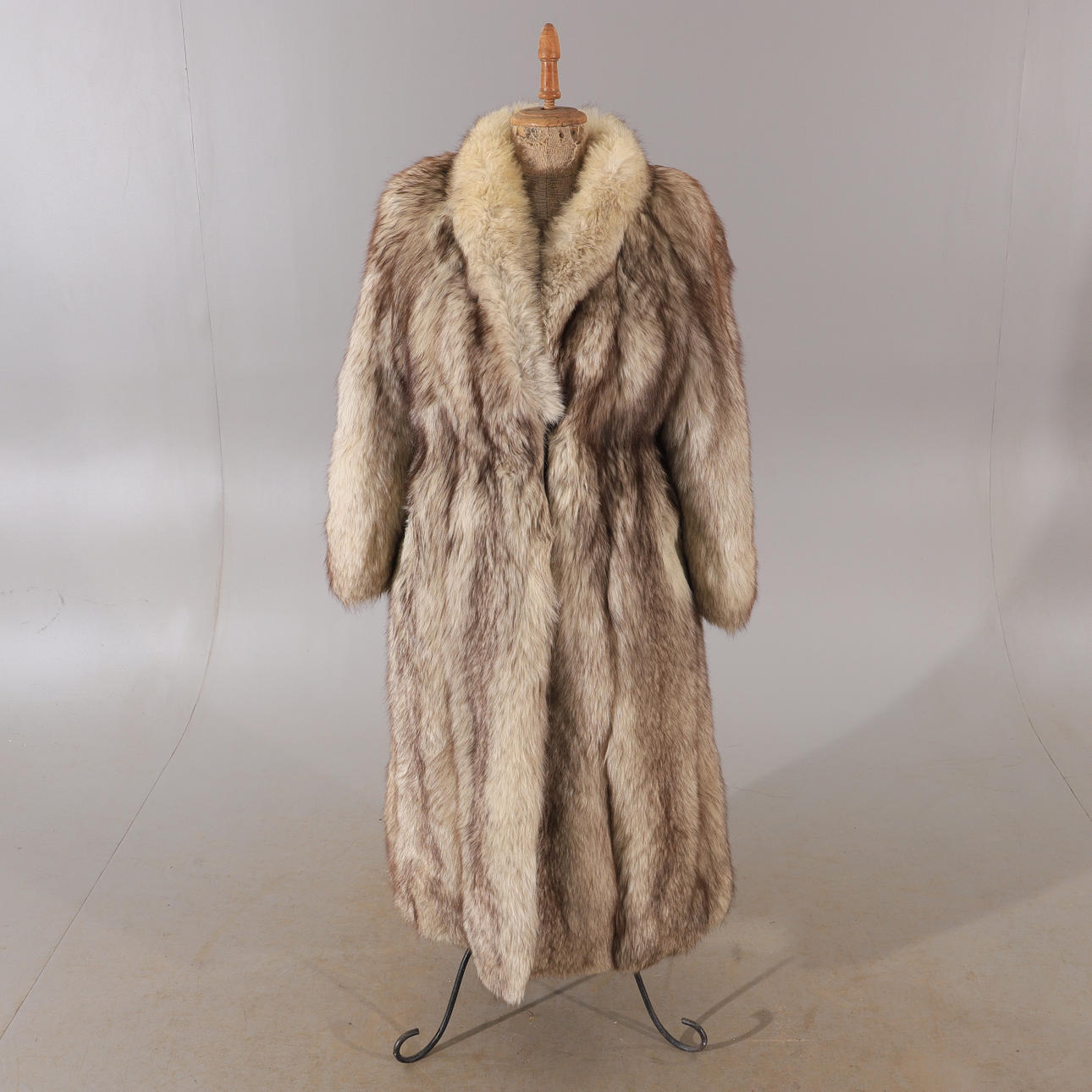 PÄLS, blåräv, Andreassons Päls, Göteborg, 1900-tal.