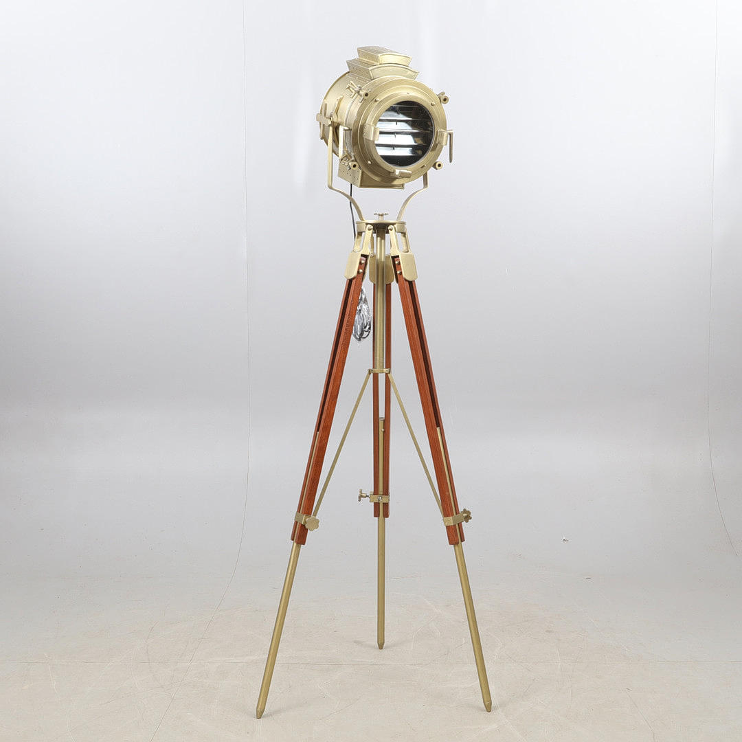 STEHLEUCHTE, Stativ, Strahler, zeitgenössisch.