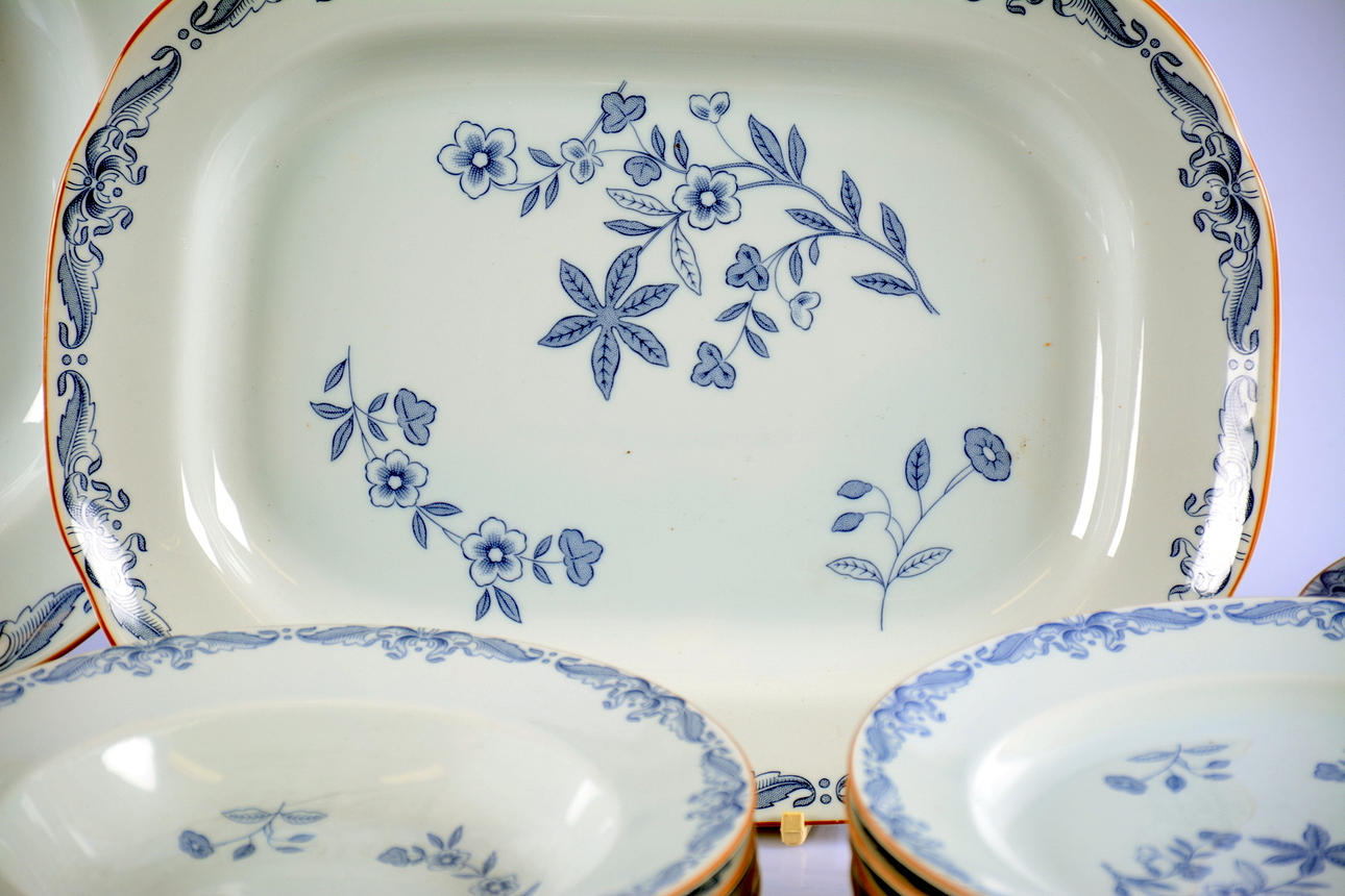 MATSERVISDELAR, 27 delar, "Ostindia", Rörstrand.