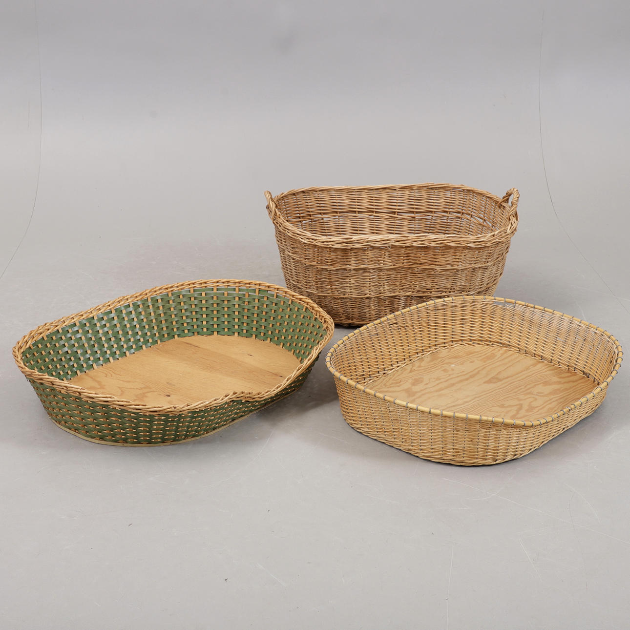 HUNDKORGAR, MANGELKORG, 3 delar.