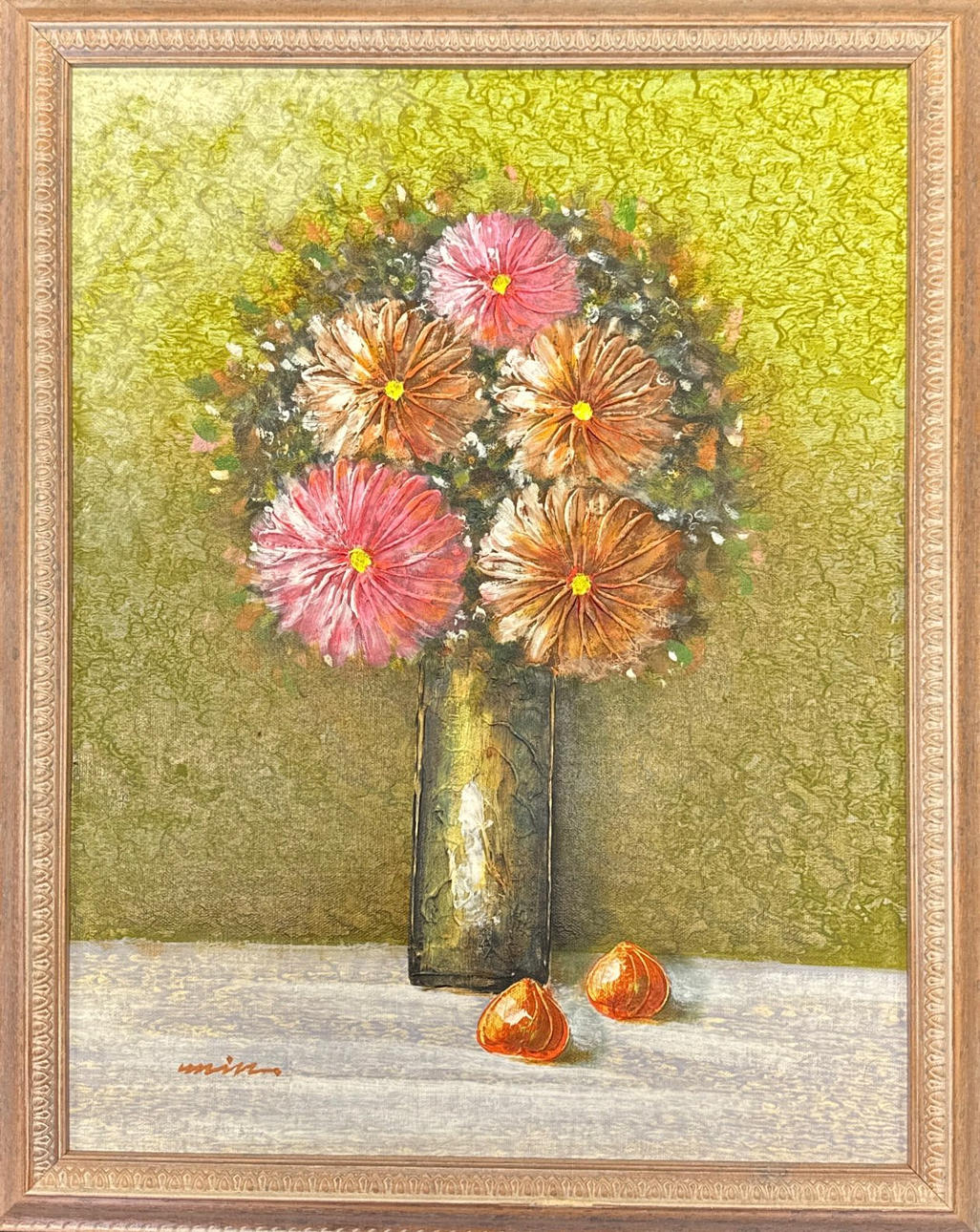 BODEGÓN ÓLEO SOBRE LIENZO.