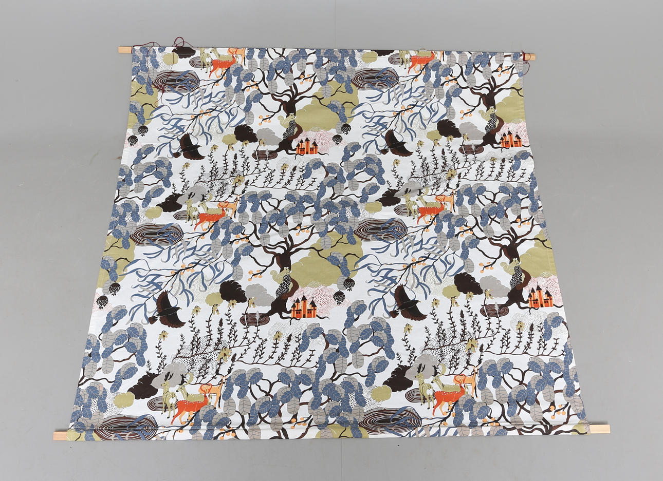 SARA BERNER. Vävnad,"Mimers Brunn" Arvidssons textil , 1900/2000-tal.