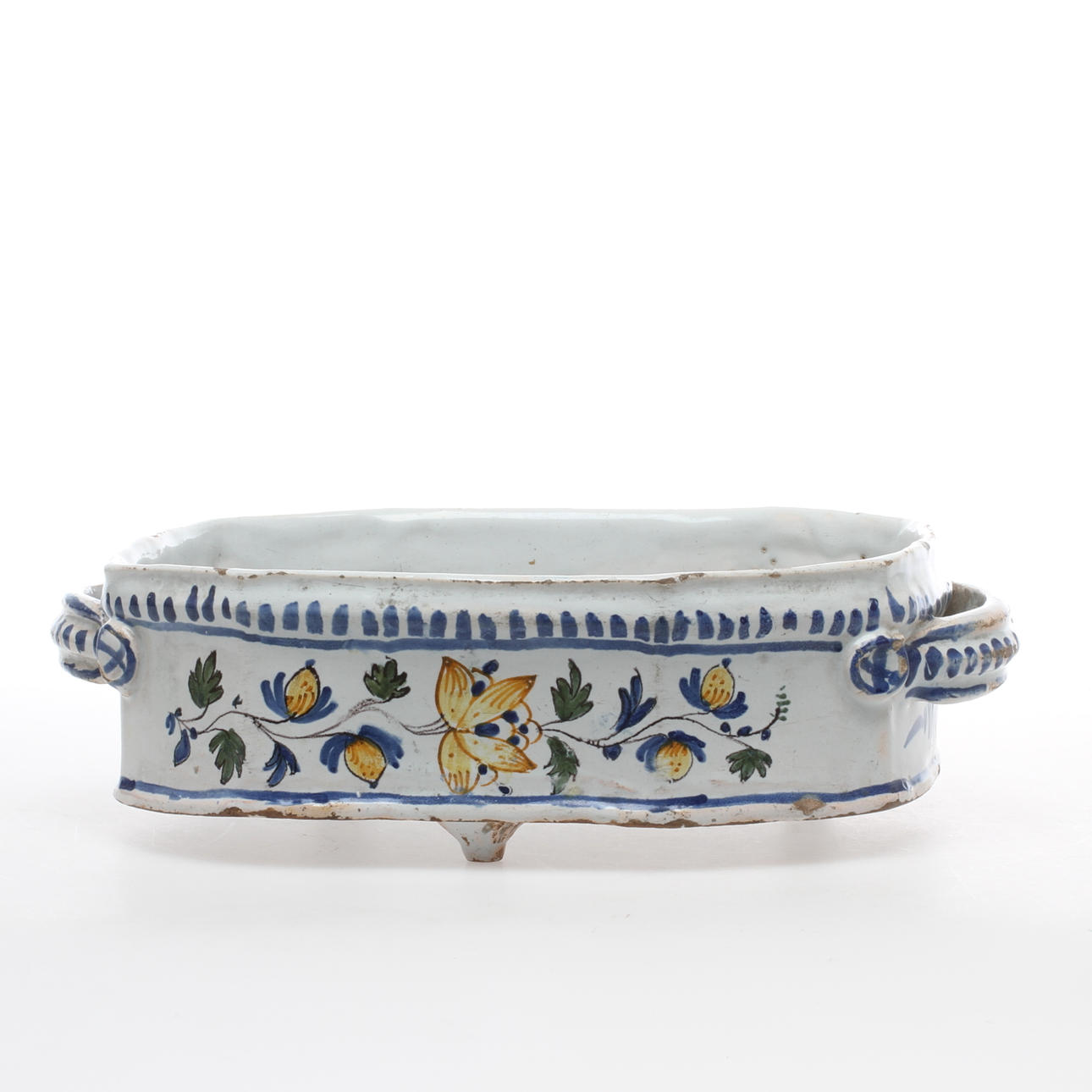 JARDINJÄR, fajans, 1700/1800-tal.