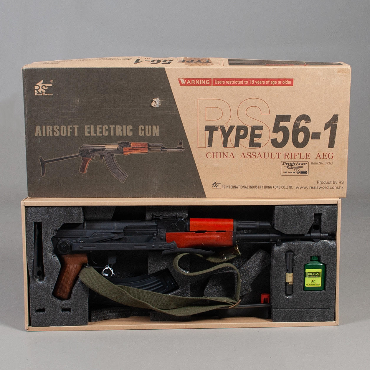 AIR SOFT GUN. Type 56-1 AK4.