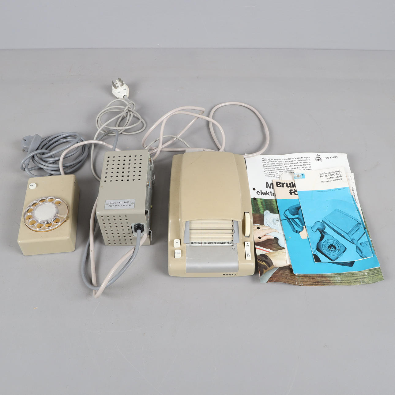 MAGICALL, Televerket, 1980-tal.