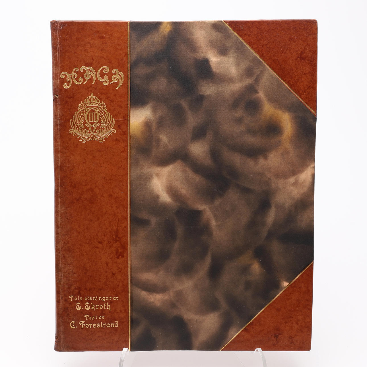 BIBLIOPHILIA. COMES WITH TWELVE ORIGINAL ETCHINGS SIGNED BY ERIK EKROTH - NUMBER 72 OF 200 NUMBERED COPIES.