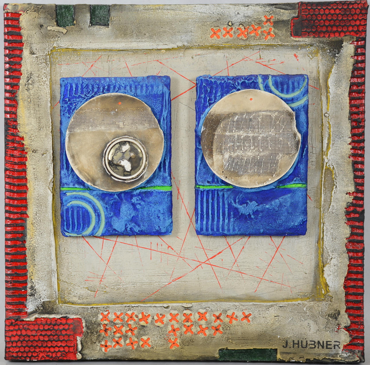 JENS HÜBNER. Blandteknik.