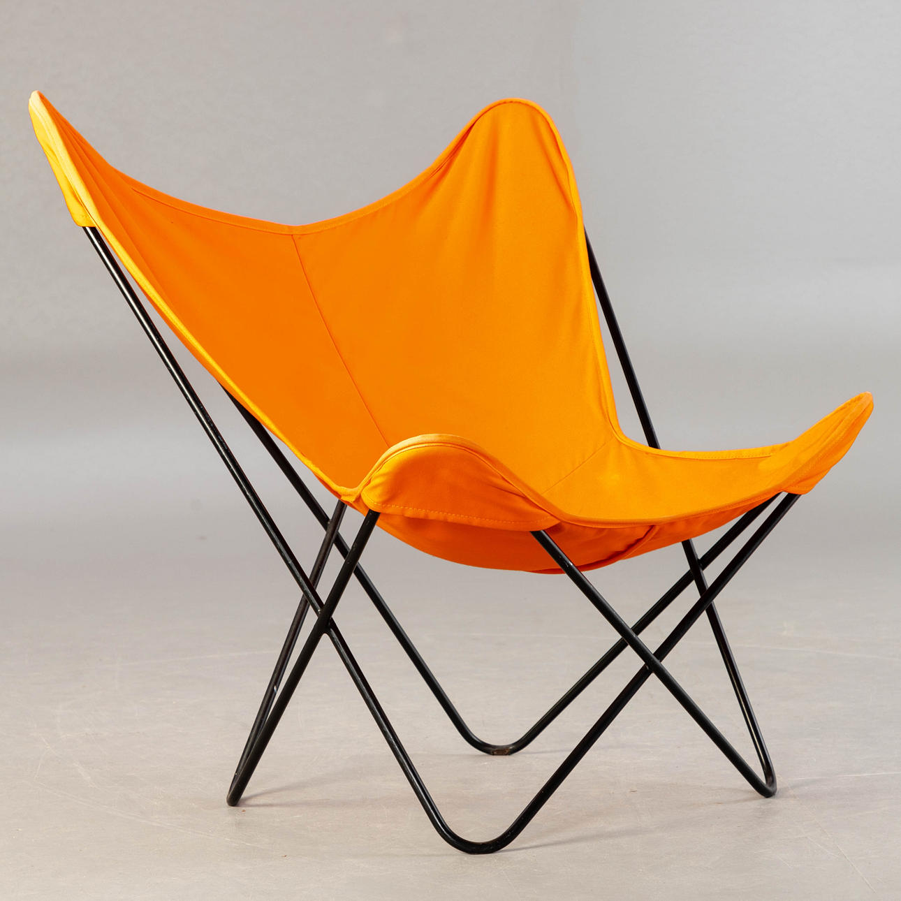 Butterfly Stol/Bat fåtölj, orange.
