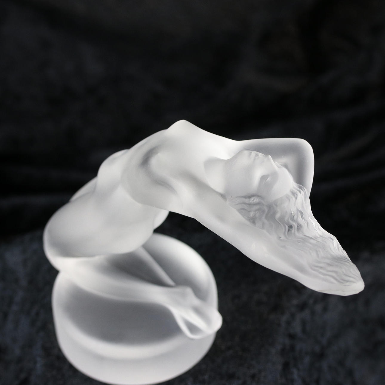 極美品★ラリック クリシス lalique Chrysis フランス アールデコ RENÉ LALIQUE. Radiator ornament, sculpture, 