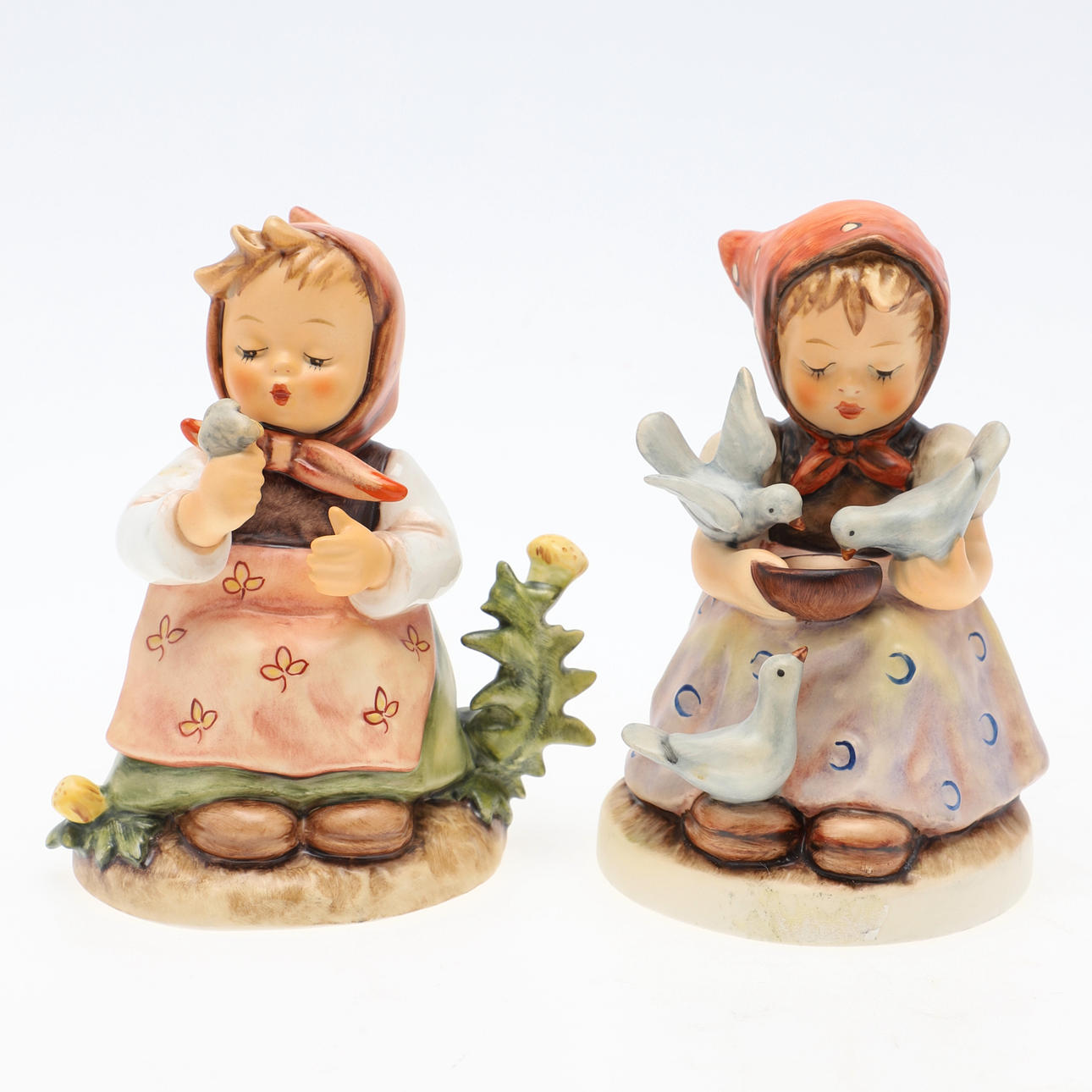 FIGUREN, 2 Stück, "Aschenputtel" & "Löwenzahn", Hummel, Goebel.