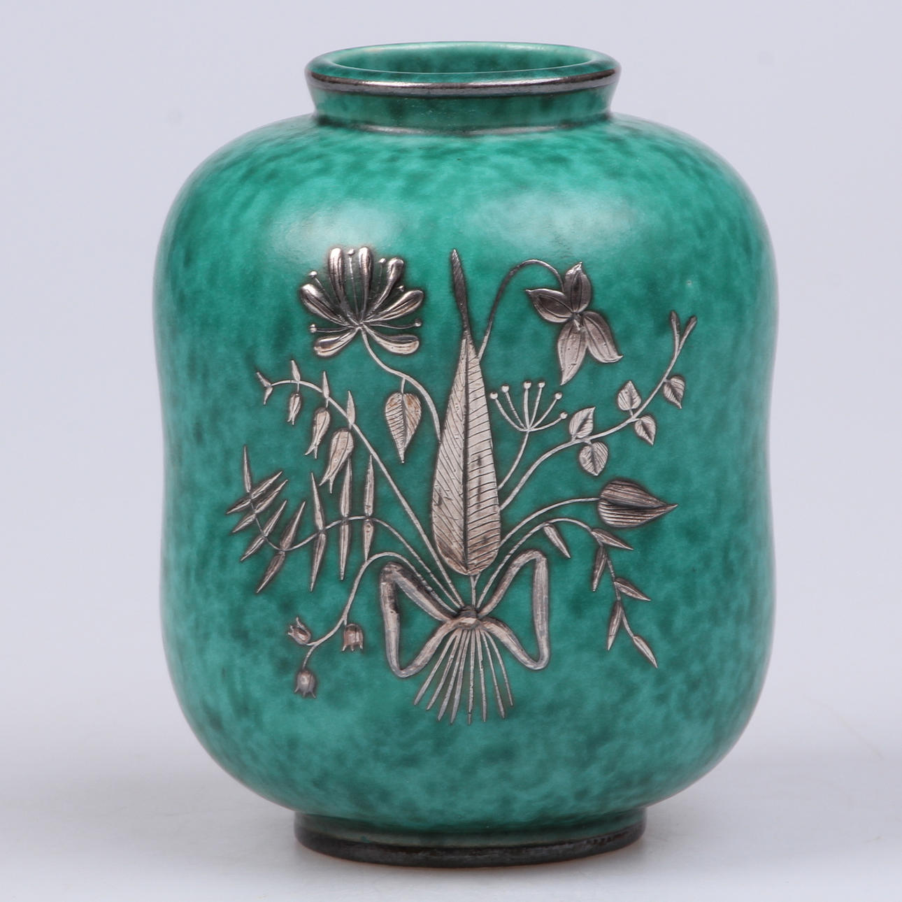 VAS, stengods, "Argenta", Wilhelm Kåge, Gustavsberg.