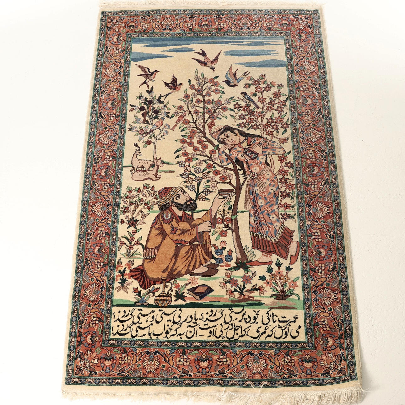 MATTA, Old Isfahan, 162 x 95 cm, Iran, 1970-tal. Mattor & Textil ...